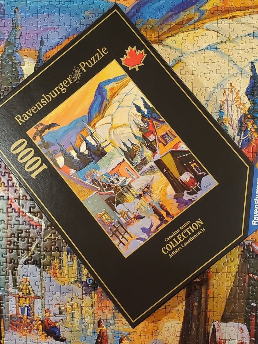 Ravensburger Normand Boisvert Canadian Artists Jigsaw Puzzle 1000 Pc COMPLETE